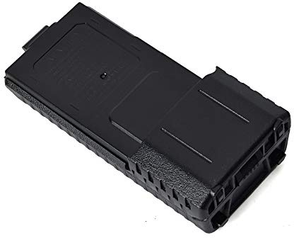HYS 6 fundas de batería AA compatibles con Baofeng UV-5R UV-5R Plus UV-5RB UV-5RE UV-5RA Walkie Talkie