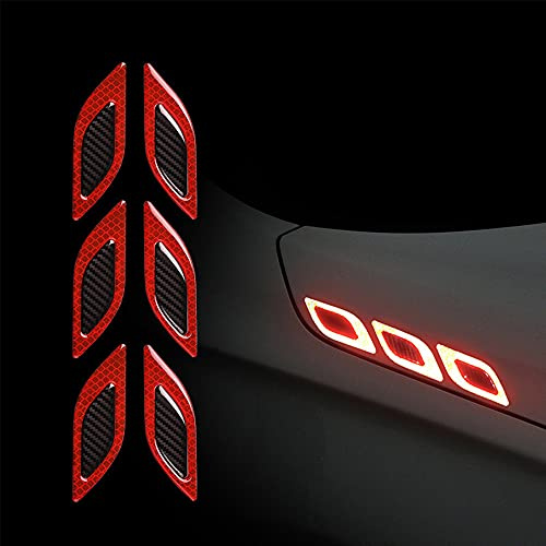 WANLIAN Dekorative Autoaufkleber, reflektierende Auto-Sicherheitsaufkleber, personalisierte Aufkleber für alle Modelle