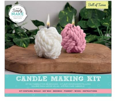 Simply MAKE Hacer Velas, Bola de Cordel, Craft Making Kit