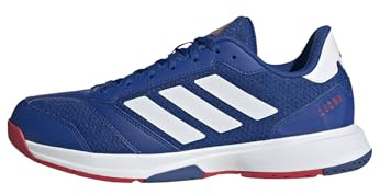 adidas För Män Ligra 8 Mens Indoor Shoes, team royal blue/ftwr white/pure ruby, 38 2/3 EU