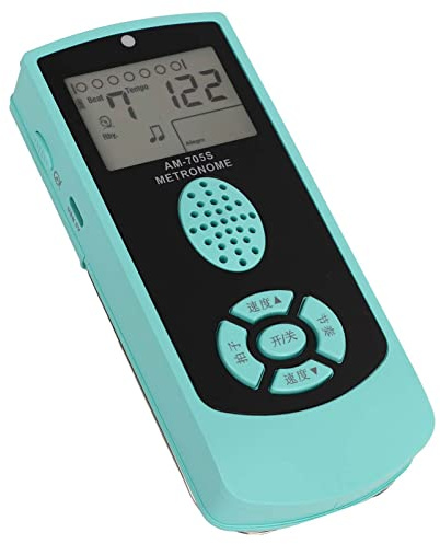 Digitales Metronom, Wiederaufladbares Elektronisches Metronom mit Einstellbarer Lautstärke und Modus, Universelles Digitales Metronom für Klavier, Gitarre, Trommel, Violine,