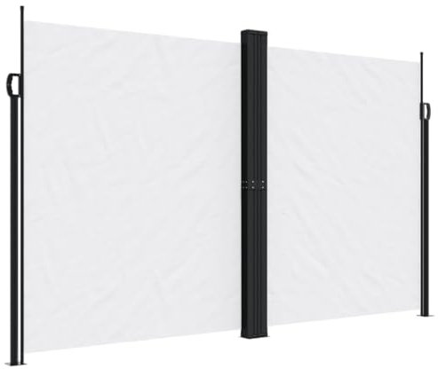 vidaXL Toldo Lateral retráctil Blanco 200x1200 cm
