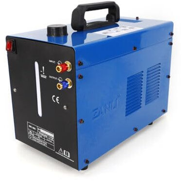 Macchina di raffreddamento ad acqua della torcia del saldatore del refrigeratore dell'acqua di TIG della saldatura di 10L con la pompa, Saldatore Tig 370W Sistema di raffreddamento ad acqua della