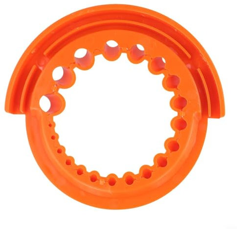 Affilatrice per punte da trapano progettata per funzionare con smerigliatrici angolari, adatta sia per modelli 115 che 125 senza soluzione di continuità (arancione)