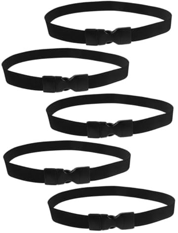 VILLFUL 5pcs Trash Can Band Elastic Bag Holder Band Plastic and Elastic Fabric to Prevent Trash Bag Slipping for Hospitals and Restaurants for Cupboard Door