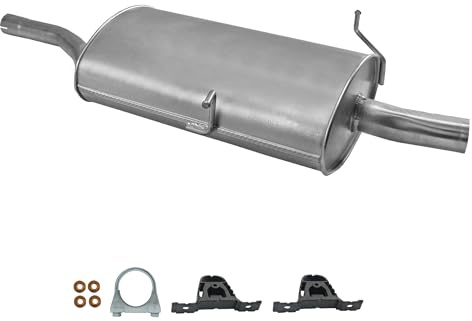 Ferroz Export Ersatz für Endschalldämpfer für BMW 318i 1998-2002 118 PS Stufenheck Coupe Auspuff