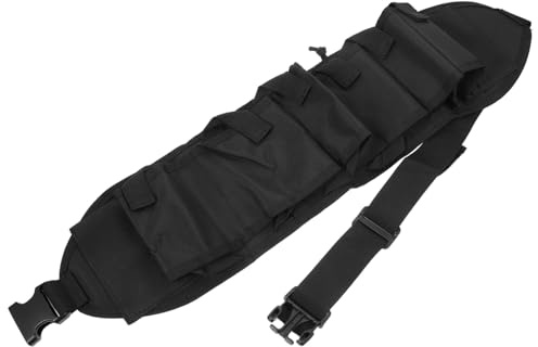 HANABASS Verstellbarer Getränkehalter Hüftgürtel Mit Sechs Fächern Für Dosen Und Flaschen Outdoor-gürtel Für Camping Und Festivals Bequemer Trinkgürtel