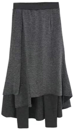 Gonna da donna invernale lunga elegante Gonna in lana da donna inverno Gonna termica da donna vintage A-line Gonna da donna calda e spessa Gonna da donna casual da taglie forti Gonna invernale Gonna