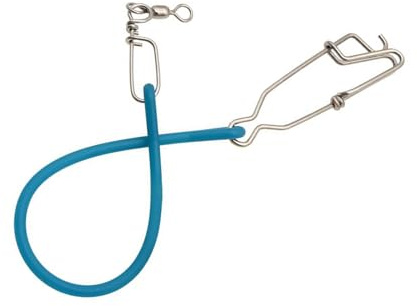 CHIZISX Diseño elástico de doble giro para pesca en agua salada para pesca de línea y resistencia, amortiguadores giratorios