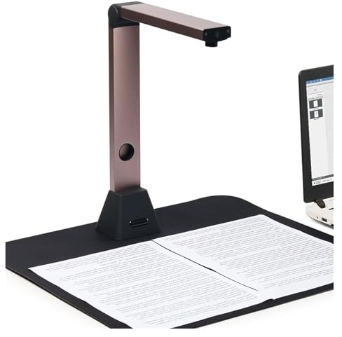 13-Megapixel-Dokumentenscanner, A3, Hochgeschwindigkeits-OCR, 180 Sprachen, tragbar, 24-Bit-LED-Lichtquelle, faltbar, for Büro und Schule