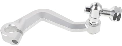Cabilock Bilanciere Freno Posteriore Motociclette in Lega di Alluminio Cnc, Leva Freno Serpentina Resistente Trattamento Anodizzato, Pezzo di Ricambio per Sistemi Frenanti Moto