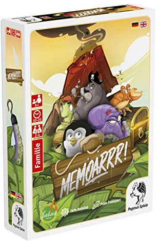 Pegasus Spiele 18324G - Memoarrr (Edition Spielwiese), 8 Jahre to 99 Jahre