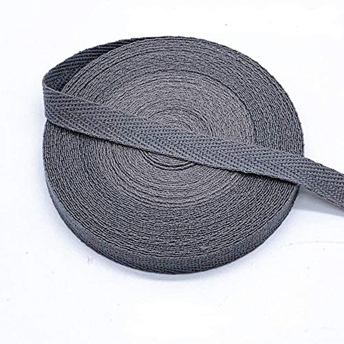 LUMoony MoonyLI 2cm Baumwoll Gurtband köperband 50 Yards Schrägband DIY schrägband elastisch