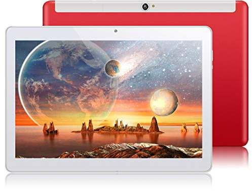 Padgene 10.1 Inch Android Tablet, Android 8.1 Phablet Tablet Quad Core Pad with Dual Camera, 1GB Ram 16GB ROM, 1280x800 HD IPS screen, Wifi, Bluetooth