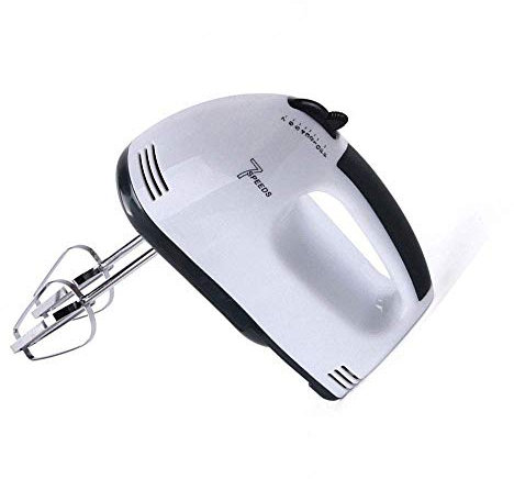 FHKBB Frullatore a Immersione da 180 W Frullino Elettrico e frullatore a Immersione con Ganci per impastare Frullatore a Mano con 7 velocità e Funzione Turbo Include fruste in Acciaio in