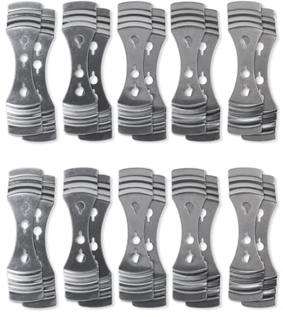 20PCS Candle Wick Centering Device, Metal Centering Device for Candle Making Candle Making Supplies - 3 Holes