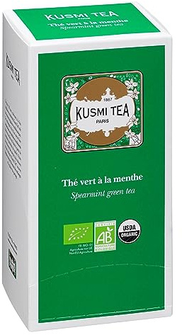 Kusmi Tea - Grüner Tee - Box mit 25 Musselin-Teebeuteln