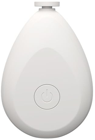 Lima de Uñas Eléctrica Bebé | Lima de uñas para bebés con 4 cabezales de pulido | Lima de uñas para recién nacidos para dedos de los pies y las uñas, cortaúñas para niños pequeños, funciona Goowafur