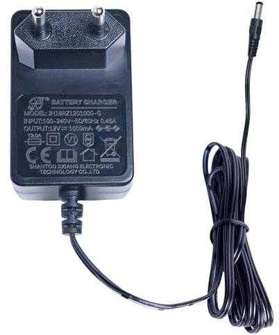 Caricabatteria 12V Auto Elettrico Bambino 12V 1A Caricabatterie per Moto SUV ATV Una Varietà di Auto Elettriche, Ingresso AC 100-240V, Uscita DC 1000mA