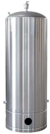 YJEUZCD Presurizado Presurizada A Presión, Casas Agua Almacenamiento Presión Depósito, Agua Suministro Contenedor, Pozo Presurizado Agua Sistemas con Kit De Montaje(15.7x44in(100L/26.4Gal))