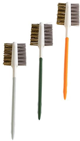 Generic 3 Pcs Handle Wire Brush Kitchen Cleaning Tools Cooktop Scraper Brush Rust Cleaner e Pot Rust Gas Stove Cleaner Stovetop Cleaning Cooktop Scrubber Plastic