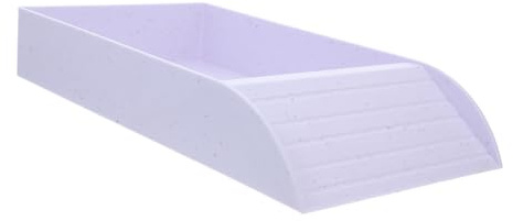 TOYZFRIENDY Gamelle pour Tortue Multifonction avec Rampe, Bassin de Bain en Abs Couleur Marbre, Grosse Taille, pour Aquarium Tortues Aquatiques et Reptiles Adultes