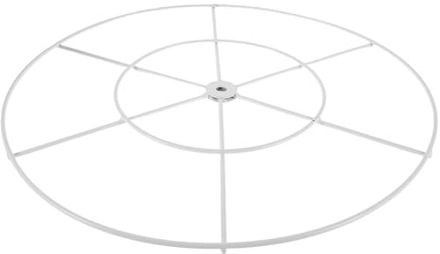 Homoyoyo Aro Metálico de Hierro de 40 CM para Cortinas de Boda Marco Circular Resistente para Decoración de Techo Bodas Fiestas y Celebraciones