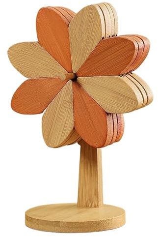 Dreuhuing Sottopentola per piatti caldi, resistenti al calore, antiscivolo, naturali, set sottopentola per pentole e padelle calde, per cucina, decorazione casa, tavolo, scrivania, bancone, bar