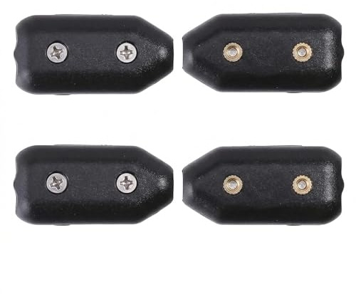 Collier de Serrage Plastique Réutilisable, Connecteurs de Câble Convient pour Bricolage, Plastique Robuste, Serre-Câbles pour Corde en Nylon, Colliers pour Corde Tressée 9-10 Mm 4 Pièces