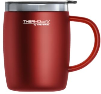 Thermo Cafe Plastic 105095 Travel Mug, Red, 450ml