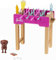 Barbie Mobilier pour poupée Coffret Babyfoot avec Figurine Chien, Accessoires Inclus, Jouet pour Enfant, GRG77
