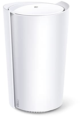 TP-Link AX6600 Deco Sistema de Malla WiFi 6 de Triple Banda (Deco X90) - Sustituye a routers y Extensores, Antenas impulsadas por IA e Inteligentes, Puerto WAN de 2.5 G, 1 Paquete