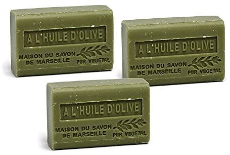 3 x Provence Seife Olivenöl (Huile d'Olive) - Karité a`60g