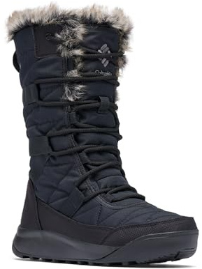 Columbia Minx 4, Stivali da neve Donna, Black/Titanium II , 40 EU