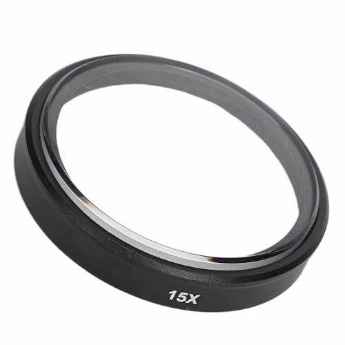 Objectif Macro 15X pour Caméra d'action Action 3 4, Revêtement HD, Cadre Fin Optique, Filtre Macro Anti-Huile, Accessoires D'objectif de Caméra d'action
