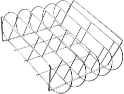 SUPVOX Support À Côtes Pour Barbecue Grille De Cuisson Robuste Support À Steak Outil De Barbecue Dextérieur Facile À Nettoyer Pour Barbecues À Domicile Camping