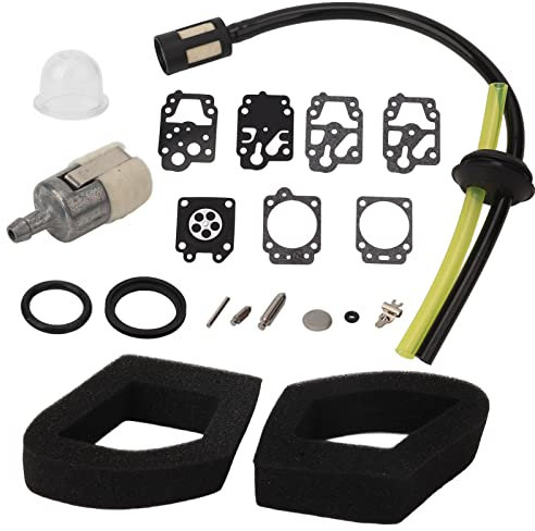 Motor-Vergaser-Teil, Gartenmaschine, Luftfilter-Baugruppe, Mehrzweck-Rasenmäher-Vergaser-Luftfilter-Set, Ersatz-Rasenmäher-Luftfilter-Set für Vergaser-Set