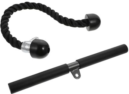 KITANDOVE Satz Trizeps-zugseil Mit Doppelgriff Robustes Nylon-flechtseil Für Fitness-Workout Und Krafttraining
