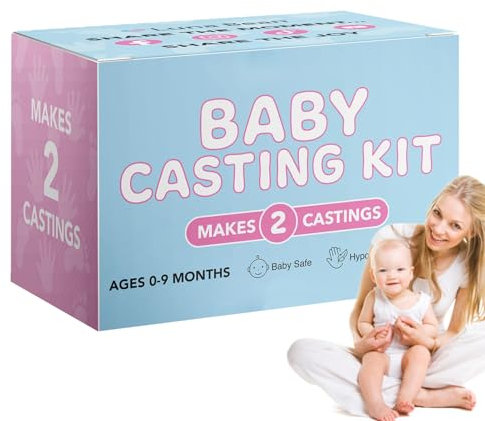 Kit di a forma di mani – Kit di a forma di mano in gesso per bambini, ornamento per amici, famiglia, donne, adulti, ragazzi e ragazze