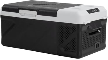 zcamp KM15 16L Kompressor Kühlbox Auto Mini Kühlschrank Elektrische Tragbare Camping-Kühlbox Gefrierbox 12/24v für Lkw, Boot, -20℃-20℃