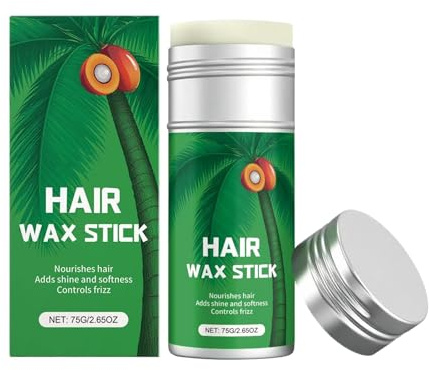 Natürlicher, sanfter Haarwachs-Stick mit starkem Halt, Stylingcreme für Kinder, für glattes und frizzfreies Haar, für mehr Volumen und gegen fettiges Haar, praktischer Styling-Stick für unterwegs