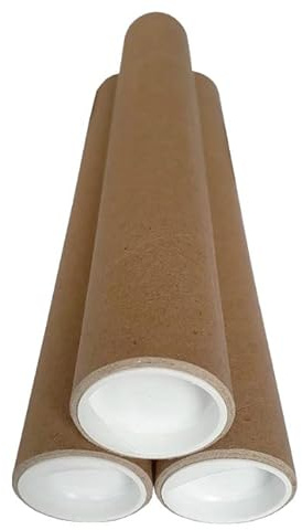 Versand Schutz Aufbewahrungs Hülse Rohr Rolle 10-50cm bis DIN A2 mit Deckel Durchmesser innen 38mm (30cm, B: 3 x 30cm)