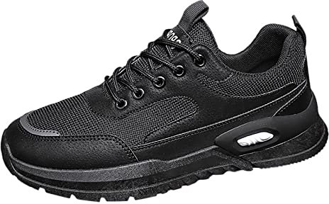 Yowablo Männer Low Top Atmungsaktive Laufschuhe aus PU und Mesh beiläufige Sportschuhe Bunte Schuhe Herren