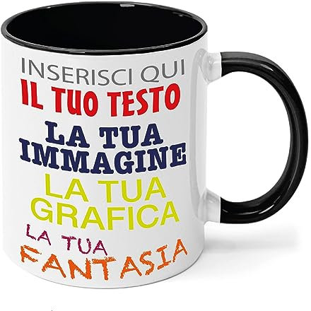 Gruppo Veneziano - tazza in ceramica personalizzata - personalizza la tua tazza con testi , loghi , grafiche , immagini e tanto altro - ideale per regalo e altro - 100% Made in Italy.