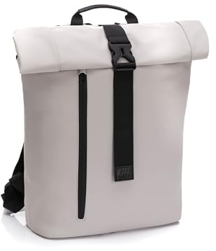 FILL Baby Wickelrucksack Oslo Exklusiv | Funktionale Wickeltasche Rucksack mit Rolltop-Design | Baby Windeltasche grosser Stauraum | Babytasche wasserabweisend für Mama und Papa