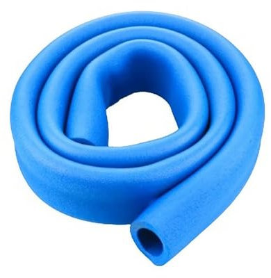 Rohrisolierung Isolierschlauch Flexibel Schaumstoff Schlauch für Warmwasser Rohre Gitarren Ständer Wärmeerhaltung Wasserrohre(Blau,19x6mm(0.7x0.2inch))