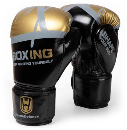 OLYSPM Guantoni da Boxe,Guantoni Boxe,Guanti Boxe per Uomini,Donne,Bambini e Bambine,Guanti da Boxe con Punta Ispessita per Kickboxing,Sparring,Muay Thai,MMA