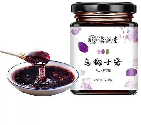 10.58oz/300g A paste膏滋 - like extract is made from Ume, hawthorn, mulberry, rock sugar.乌梅膏(Dark Plum Hawthorn and Mulberry)