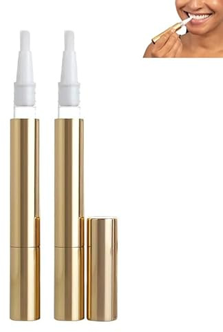 Whitening Pen for Stain Removal & Whiter Teeth, Teeth Whitening Serum, Gold Extra Strength Zahnaufhellungsserum, Zahnaufhellung Stift, Schnelles Bleaching Zähne (2)