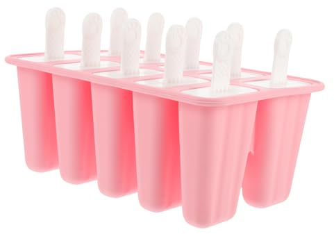 Toyvian Moule à Glace Pour Sucettes Glacées Compartiments Facile à Nettoyer Et Réutilisable